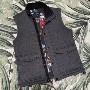 Paisley & Gray Charcoal Men's Dress Vest Coat Medium